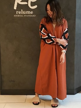 JOURNAL STANDARD relume 豊洲店 スタッフさんのコーディネート