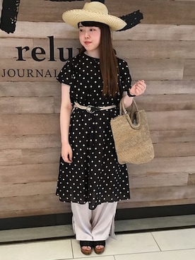 「MASTER&Co（マスターアンドコー）のアイテム」を使った、JOURNAL STANDARD relume 豊洲店 スタッフさん（レディース・150cm）の春コーディネート