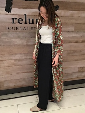 JOURNAL STANDARD relume 豊洲店 スタッフさんのコーディネート