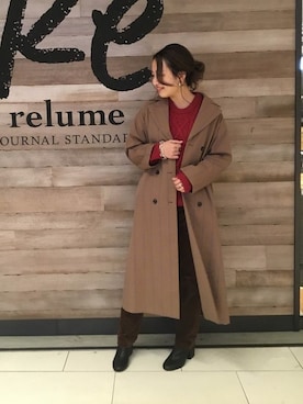 JOURNAL STANDARD relume 豊洲店 スタッフさんのコーディネート