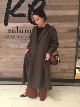 JOURNAL STANDARD relume 豊洲店 スタッフさん（レディース・160cm）の秋コーディネート