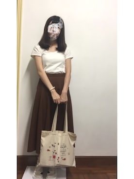 「used mix」｜「アイテム（サンダル）」を使った、じぇしーさん（レディース・153cm）の夏コーディネート