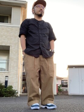 D丸さん（メンズ・168cm）の春コーディネート