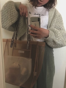 「FIKA（フィカ）のアイテム」を使った、ネネさん（レディース・165cm）の夏コーディネート