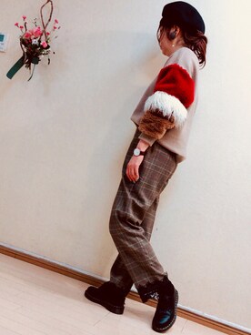 chiharuさん（レディース・160cm）の冬コーディネート