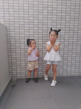 nippyさん（キッズ・100cm）の夏コーディネート