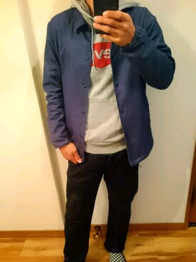 「BACKNUMBER」｜「アイテム（ブルゾン）」を使った、Ryoyaさん（メンズ・170cm）の秋コーディネート