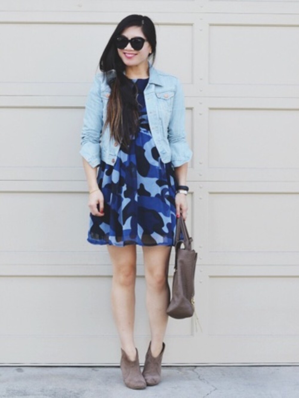 「3.1 phillip lim、BABYDOLL、BAG、boohoo、dress、H&M、jacket 」｜Nancyさん（レディース）の冬コーディネートの1枚目の写真