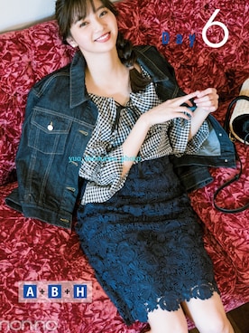 「ABISTE（アビステ）のアイテム」を使った、新川優愛ファンさん（レディース・166cm）の春コーディネート