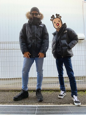 「Ray-Ban（レイバン）のRay-Ban RB4262D(アジア限定) RB4262D57601/87（サングラス）」を使った、mstさん（メンズ・183cm）の冬コーディネート