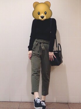 「アパレル」｜mariko.Aさん（レディース・160cm）の冬コーディネート