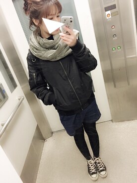 yumiさん（レディース・160cm）の冬コーディネート