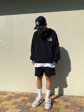 後村龍星さん（メンズ・163cm）の秋コーディネート