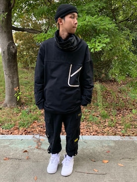 後村龍星さん（メンズ・163cm）の秋コーディネート