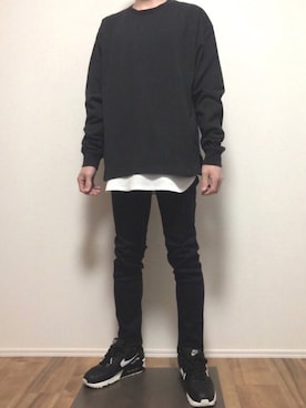 「Chillfar（チルファー）のアイテム」を使った、ゆうさん（メンズ・165cm）の春コーディネート