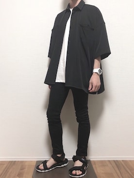 「Java（ジャバ）のアイテム」を使った、ゆうさん（メンズ・165cm）の夏コーディネート