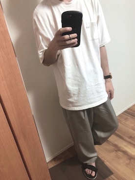 「Java（ジャバ）のアイテム」を使った、ゆうさん（メンズ・165cm）の夏コーディネート