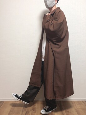 「Chillfar（チルファー）のアイテム」を使った、ゆうさん（メンズ・165cm）の冬コーディネート