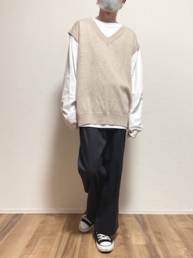 ゆうさん（メンズ・165cm）の春コーディネート