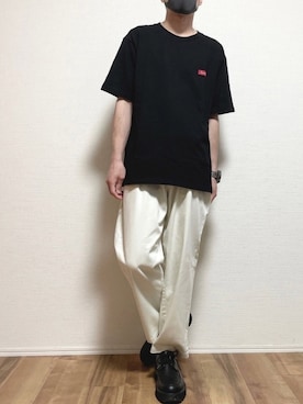 「LOOPのアイテム」を使った、ゆうさん（メンズ・165cm）の春コーディネート