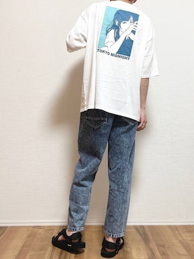 「LOOPのアイテム」を使った、ゆうさん（メンズ・165cm）の春コーディネート