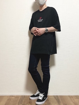 「TECHNOS（テクノス）のアイテム」を使った、ゆうさん（メンズ・165cm）の夏コーディネート