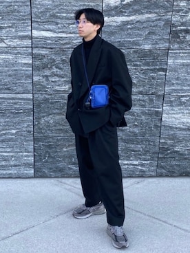 「CURI BISCUI（キュリ　ビスキュイ）のアイテム」を使った、kooodaiさん（メンズ・170cm）の冬コーディネート