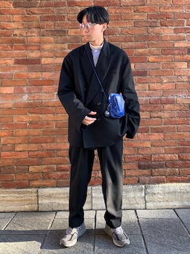 「CURI BISCUI（キュリ　ビスキュイ）のアイテム」を使った、kooodaiさん（メンズ・170cm）の秋コーディネート