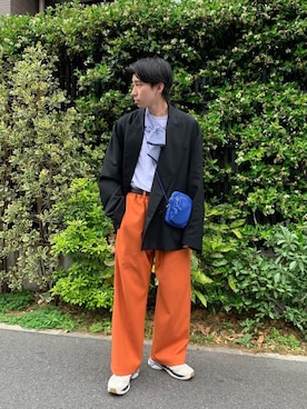 「CURI BISCUI（キュリ　ビスキュイ）のアイテム」を使った、kooodaiさん（メンズ・170cm）の春コーディネート