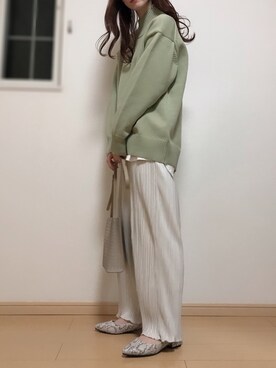 「GRL（グレイル）のアイテム（パンプス）」を使った、naochiさん（レディース・162cm・20代）の冬コーディネート