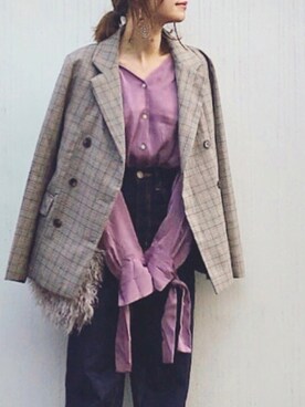 rooMoonさん（レディース・155cm）の秋コーディネート