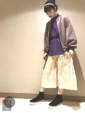 Megumiさん(レディース・170cm)の冬コーディネート