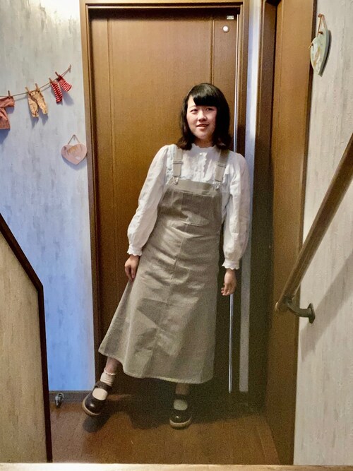 しらす Nice Claupのオールインワン サロペットを使ったコーディネート Wear しらす Nice Claupのオールインワン サロペットを使ったコーディネート Wear