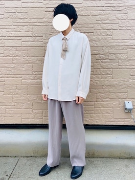 「LAKOLE（ラコレ）のアイテム（財布/小物）」を使った、もちさん（メンズ・167cm）の春コーディネート