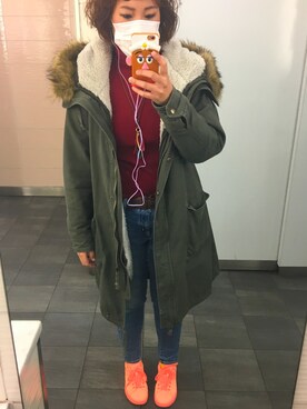 バンクさん（レディース・172cm）の冬コーディネート