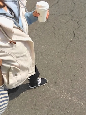 「jiggys shop（ジギーズショップ）のアイテム」を使った、Conaさん（レディース・156cm）の夏コーディネート