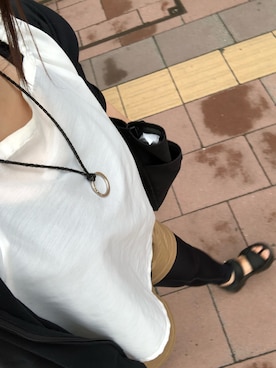 「スポサン」｜「アイテム（財布/小物）」を使った、Conaさん（レディース・156cm）の夏コーディネート