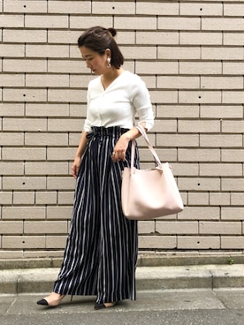 「nano・universe」｜nano・universe lady's pressさん（レディース・157cm）の春コーディネート