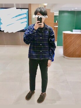 「BEAUTY&YOUTH UNITED ARROWS」｜「アイテム（その他アウター）」を使った、_gs_さん（メンズ・173cm）の秋コーディネート