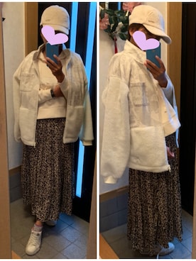 「Design Tshirts Store graniph（デザイン　ティーシャツ　ストア　グラニフ）のアイテム（ジャケット/アウター）」を使った、cocolulu97さん（レディース・165cm）の秋コーディネート