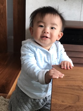 「TOMMY（トミー）のアイテム」を使った、★sota★さん（キッズ・70cm）の春コーディネート