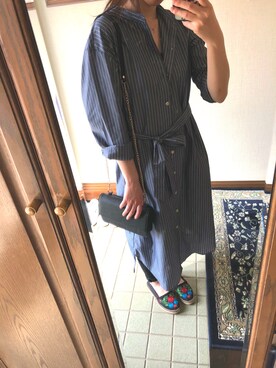 auさん（レディース・158cm）の春コーディネート