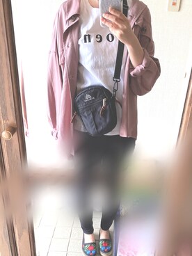 auさん（レディース・158cm）の春コーディネート