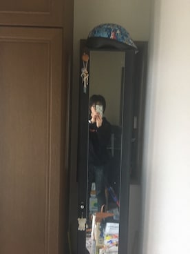 「PRADA（プラダ）のアイテム（PC・スマホグッズ/家電）」を使った、나나(ナナ)さん（レディース・155cm）の冬コーディネート