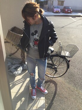 IYOさん（レディース・159cm）の秋コーディネート