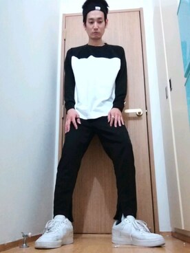 「g（ジー）のアイテム」を使った、OKAWA⭐︎相互さん（メンズ・180cm）の夏コーディネート