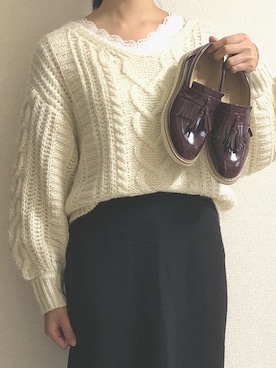 りっちゃんさん（レディース・170cm）の秋コーディネート