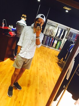 「アパレル」｜Reobabazonoさん（メンズ・176cm）の夏コーディネート