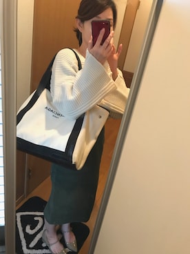 「URBAN RESEARCH（アーバンリサーチ）のアイテム（ピアス（両耳用））」を使った、みゆきさん（レディース・155cm）の冬コーディネート