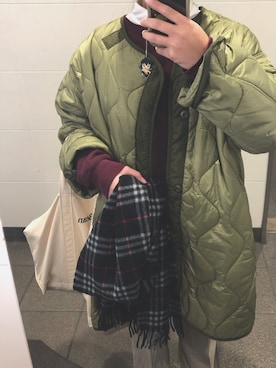 さくらさん（レディース・158cm）の冬コーディネート